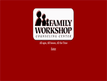Tablet Screenshot of familyworkshopcounseling.com